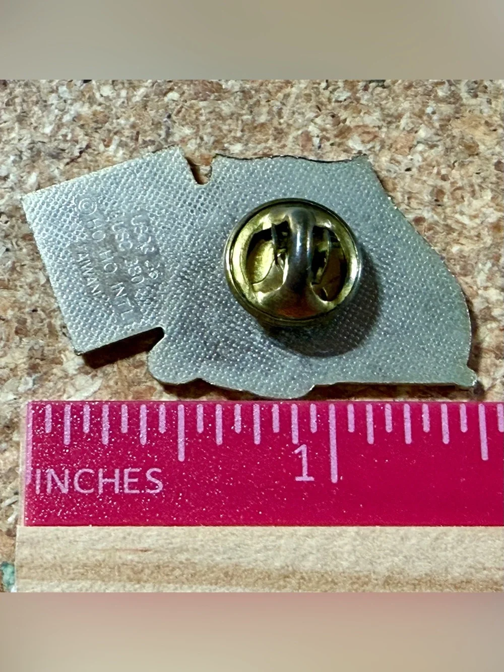 Vintage 1988 Seoul Olympics Coca-Cola USA Flag Hodori Mascot Taiwan Lapel Pin